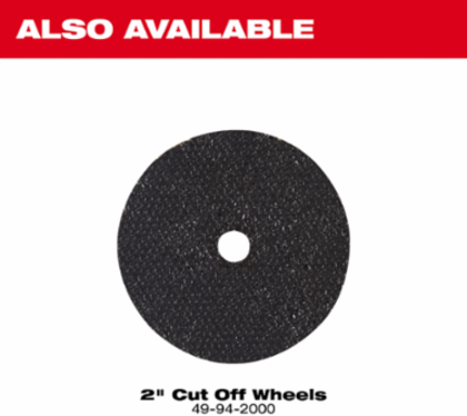 Die Grinder Arbor Adapter for 2 Inch Cut Off Wheels, Max RPM 21,000