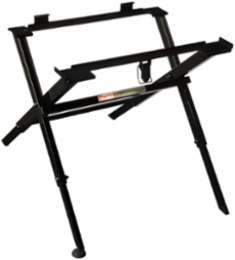 Folding Table Saw Stand, Steel Construction, 15 lbs, 17.75 Inch Length, 23 Inch Width