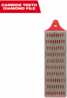 BIG HAWG™ Diamond File, 3 Inch Length, Fine Grit, Perforated Plate