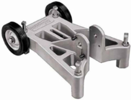 Large Base Assembly for Diamond Drill Rigs, 17.25 Inch, Steel, 35.5 lbs