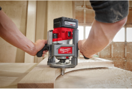 1/2 Inch Router Plunge Base with 2.5 Inch Plunge Depth and Aluminum Body