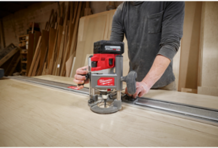 1/2 Inch Router Plunge Base with 2.5 Inch Plunge Depth and Aluminum Body