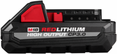 M18 REDLITHIUM HIGH OUTPUT CP3.0 Battery, 3.0 Ah, 18V, 1.33 lbs