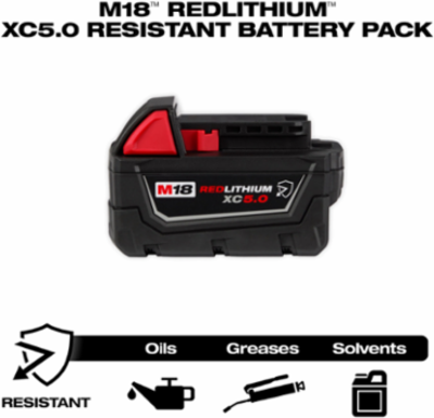 M18™ REDLITHIUM™ XC5.0 Resistant Battery