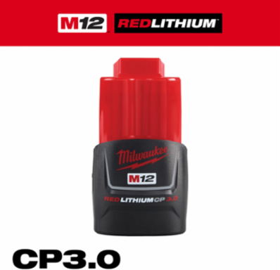M12 REDLITHIUM 3.0Ah Lithium-Ion Compact Battery Pack