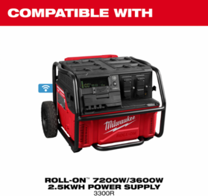 ROLL-ON Power Supply Cover, Fits 7200W/3600W, 23 Inch Length