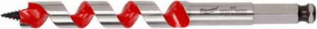 5/8 Inch x 6 Inch Ship Auger Bit, Alloy Steel, Self Feeding, 0.625 Inch Shank