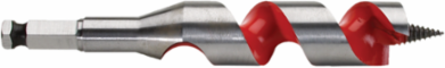 1 Inch x 6 Inch Ship Auger Bit, Alloy Steel, Self Feeding, 3 Inch Depth