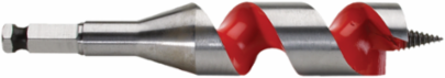 1-1/8 Inch x 6 Inch Ship Auger Bit, High Speed Steel, Impact-Rated Shank