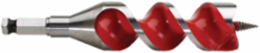 1-1/4 Inch x 6-1/2 Inch Auger Bit, High Speed Steel, 4 Inch Flute Length