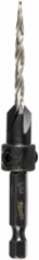 #6 Countersink Drill Bit 9/64 Inch, High Speed Steel, 3.75 Inch Length