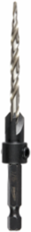 3/16 Inch #10 Countersink Drill Bit, High Speed Steel, 4.38 Inch Length