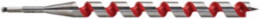 1-1/4 Inch x 18 Inch Ship Auger Bit, Alloy Steel, Self Feeding, 15 Inch Flute Length