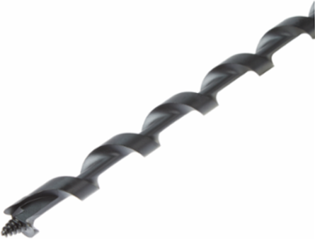 SHOCKWAVE Impact Duty 1/2 Inch x 24 Inch Lineman's Auger Bit, 21 Inch Drilling Depth