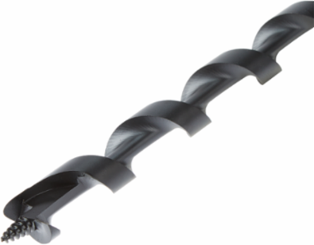 SHOCKWAVE Impact Duty 1" x 24" Lineman's Auger Bit, Alloy Steel, 24 Inch Length