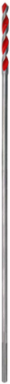 3/16 Inch x 18 Inch Bellhanger Bit, High Speed Steel, 2 Flutes