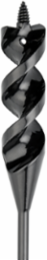 3/4 Inch x 54 Inch Flexible Cable Auger Bit, High Speed Steel, 2 Flutes