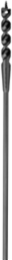 3/8 Inch x 72 Inch Flexible Cable Auger Bit, High Carbon Steel, Installer Type