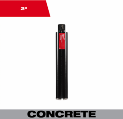 2 Inch Diamond Ultra Wet Core Bit, 16 Inch Drilling Depth, 1315 RPM