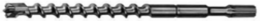 Spline Bit 4-Cutter 2 Inch x 23 Inch, 18 Inch Flute Length