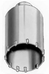 SDS-Plus 3 Inch Carbide Tipped Core Bit, Drilling Depth 3 Inch