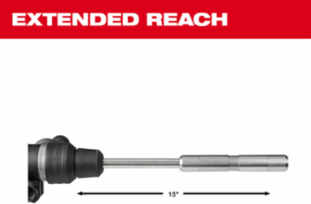 MAX-LOK SDS Max Extension 15 Inch Steel for Universal Compatibility
