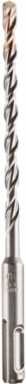 SDS-Plus 2-Cutter Rotary Hammer Drill Bit, 3/16" Diameter, 8 Inch Length
