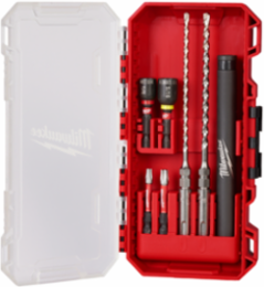 7 PC SDS Plus M/2™ 2-Cutter Concrete Screw Install Kit