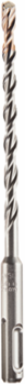 M/2 2-Cutter SDS-Plus Rotary Hammer Bit 1/4 Inch x 4 Inch x 6 Inch (25 Pack)