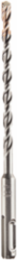 M/2 2-Cutter SDS-Plus Rotary Hammer Bit 1/4 Inch x 4 Inch x 6 Inch (25 Pack)