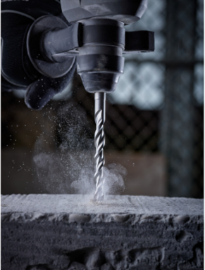 SDS-Plus 2-Cutter Rotary Hammer Drill Bit 5/8 Inch x 10 Inch x 12 Inch