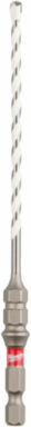 SHOCKWAVE Impact Duty 3/16 Inch x 4 Inch Carbide Drill Bit, 7.9 Inch Length