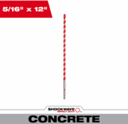 SHOCKWAVE Impact Duty 5/16 Inch x 10 Inch x 12 Inch Carbide Hammer Drill Bit