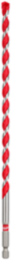 SHOCKWAVE 5/16 Inch x 8 Inch Carbide Hammer Drill Bit, 10 Inch Length
