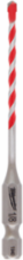 SHOCKWAVE™ 3/16 Inch x 4 Inch Carbide Hammer Drill Bits, Bulk 25 Pack