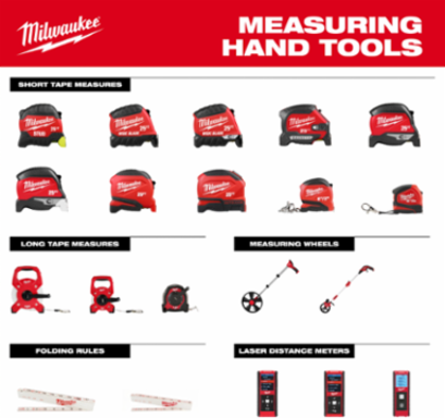 25ft Magnetic Tape Measure 2-Pack