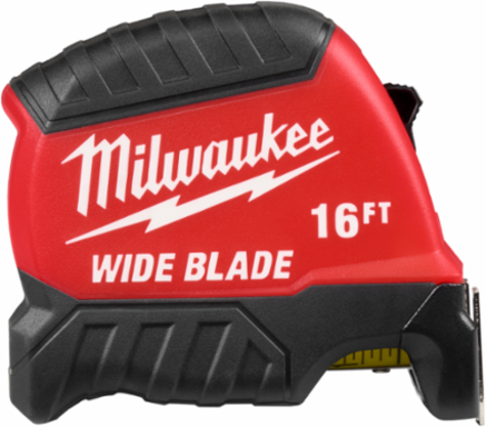 16ft Wide Blade Tape Measure