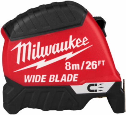 8m/26ft Wide Blade Magnetic Tape Measure