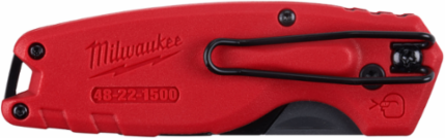 FASTBACK™ Compact Utility Knife, 6.15 Inch Length, Steel Blade, Tool-Free Change