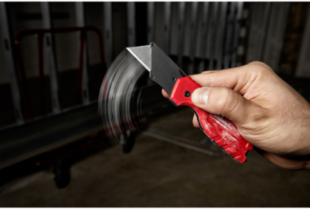 FASTBACK™ Compact Utility Knife, 6.15 Inch Length, Steel Blade, Tool-Free Change