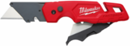 FASTBACK™ Folding Utility Knife, 6.87 Inch Length, Metal Body, Stores 5 Blades