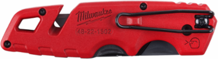 FASTBACK™ Folding Utility Knife Set, 1.25 Inch Blade, 51 Blades, Steel Handle