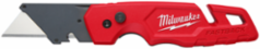 FASTBACK™ Folding Utility Knife Set, 1.25 Inch Blade, 51 Blades, Steel Handle