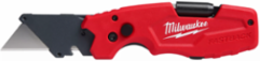 FASTBACK 6-in-1 Folding Utility Knife with 2.4 Inch Blade, Red