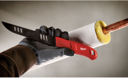 Straight Edge Insulation Knife, 11.75 Inch Length, Stainless Steel Blade