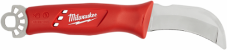 Lineman’s Blunt Tip Hawkbill Knife, 3.25 Inch Stainless Steel Blade