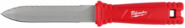 Duct Knife with 5.5 Inch Stainless Steel Blade, Double-Edged, Full Metal Tang