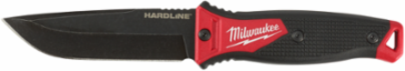 HARDLINE Fixed Blade Knife, 5 Inch AUS-8 Steel Blade, Overmolded Handle