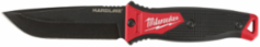 HARDLINE Fixed Blade Knife, 5 Inch AUS-8 Steel Blade, Overmolded Handle