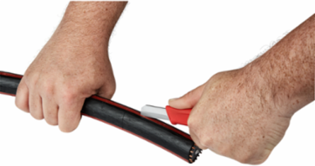 Lineman's Underground Knife 7 Inch with Stainless Steel Blade and Ergonomic Handle